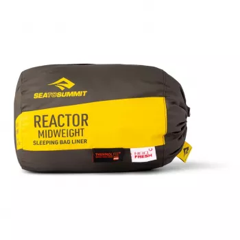 Sea to Summit Reactor Midweight L vložek za spalno vrečo - beluga
