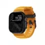 NOMAD Rocky Point Band – jermen za Apple Watch 46 mm/49 mm s FKM in titanom (sol, črna kovina)