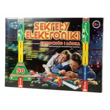 Izobraževalni elektronski komplet Dromader ZD-9575 — učna igra za osnovna vezja in komponente