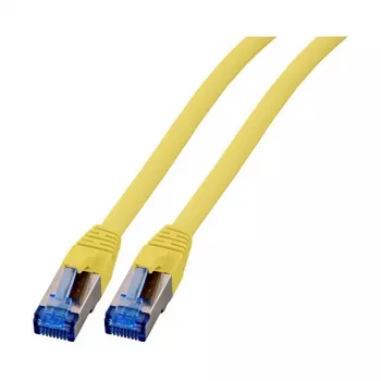 EFB-Elektronik RJ45 patch kabel Cat.6A S/FTP TPE Cat.7 surov kabel superflex rumen 3m proizvajalec: EFB Elektronik (K5525FGE.3)