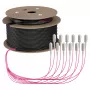 EFB kabel za hrbtenično povezavo U-DQ(ZN)BH OM4 12G (1x12) SC-SC 80m Dca LSZH