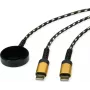 Roline 11.02.8343 USB kabel črn