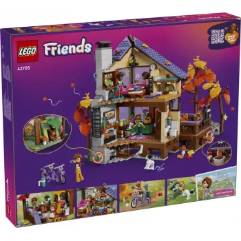 LEGO Friends 42705 Prijetna jesenska gozdna koča (1229 kosov)