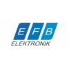 EFB Elektronik sprednja vrata za stensko ohišje BASIC 15U, steklo, s tečaji in ključavnico