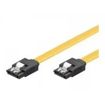 Goobay 95021 podatkovni kabel S-ATA za HDD SSD 6 Gbit/s SATA L-tip vtič na SATA L-tip vtič dolžina 50 cm ravni vtič