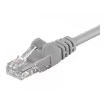 Wentronic Goobay CAT 6 patch kabel, U/UTP, siv, 5 m - CCA bakrena mešanica (68419)