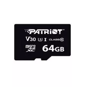 Pomnilniška kartica MicroSDXC PATRIOT VX Series 64 GB UHS-I U3 V30 Class 10 90/80 MB/s vodoodporna z zaščito pred pisanjem