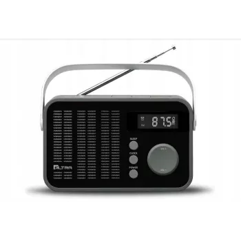 Eltra radio model 261 s PLL digitalnim uglaševanjem, črn