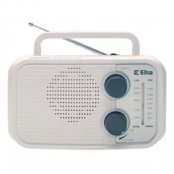 Radio Eltra DANA bel – prenosni analogni radio, kompaktna namizna oblika