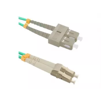 Optični kabel Qoltec 54348 1 m LC SC zelen