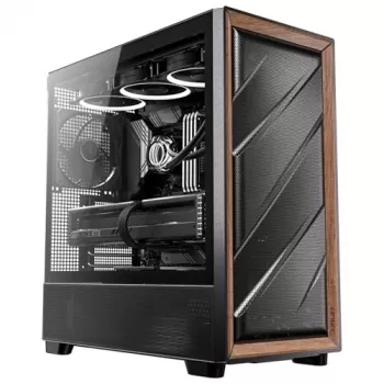 Antec 0-761345-10133-2 ohišje računalnika Midi Tower črno les