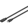 Goobay 45393 USB kabel črn
