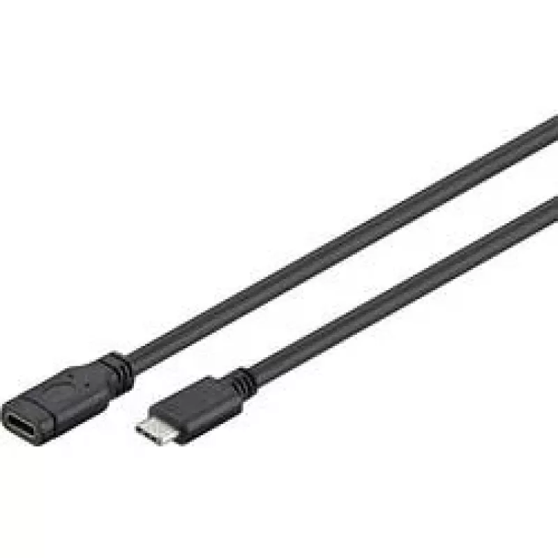 Goobay 45393 USB kabel črn