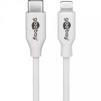 Goobay 39446 kabel USB 2.0 vtič USB-C vtič Apple Lightning 1m