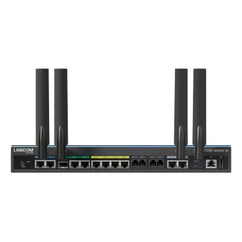 LANCOM 1936VAG-5G (EU) Multi-WAN SD-WAN VoIP prehod, 5G, 1 GbE, črn