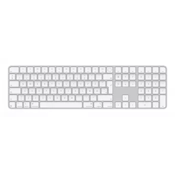 Apple MXK73DK/A Magic Keyboard s Touch ID in numerično tipkovnico, brezžična, danska, bela