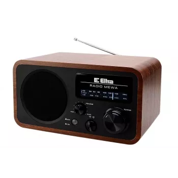 ELTRA MEWA analogni namizni radio, UKV/DV, črn