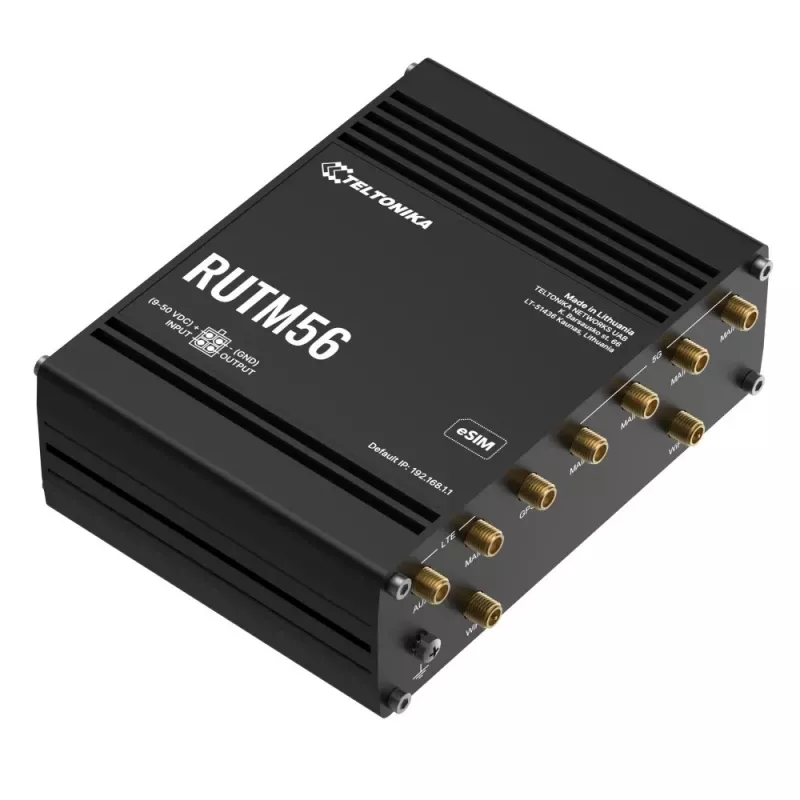 Teltonika RUTM56 dvomodemski 5G usmerjevalnik, RUTM56000000