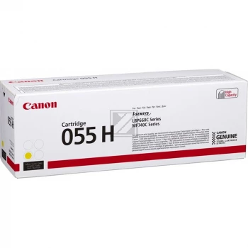 Canon CRG-055HY 5,9K strani rumena toner kartuša