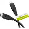 Goobay 74192 USB kabel črn