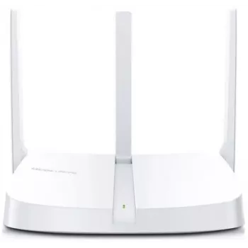 Mercusys 300Mbps brezžični usmerjevalnik N Wi-Fi 4 (802.11n) enopasovni (2,4 GHz) Ethernet LAN bel namizni usmerjevalnik