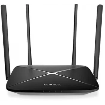 Usmerjevalnik Mercusys AC12G dvopasovni Gigabit Wi-Fi 5, črn