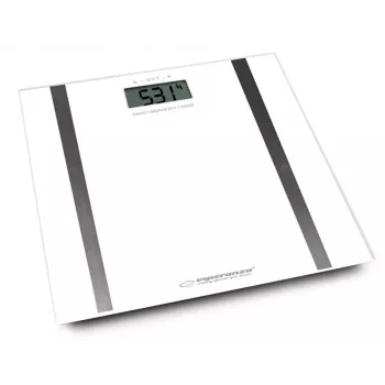 Osebna kopalniška tehtnica Esperanza Samba EBS018W — elektronska, 180 kg, bela