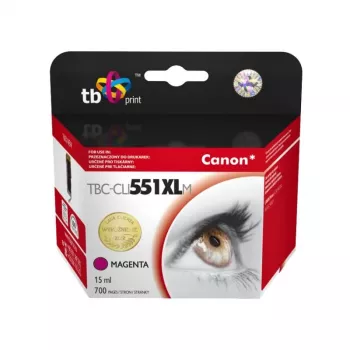 Tiskalna kartuša TB kompatibilna S Canon CLI-551XL MG magenta
