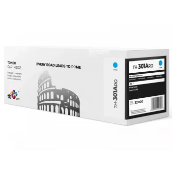 TB Print TH-301ARO obnovljen toner za HP CF301A (827A) Color LaserJet M880, 32000 strani, cian
