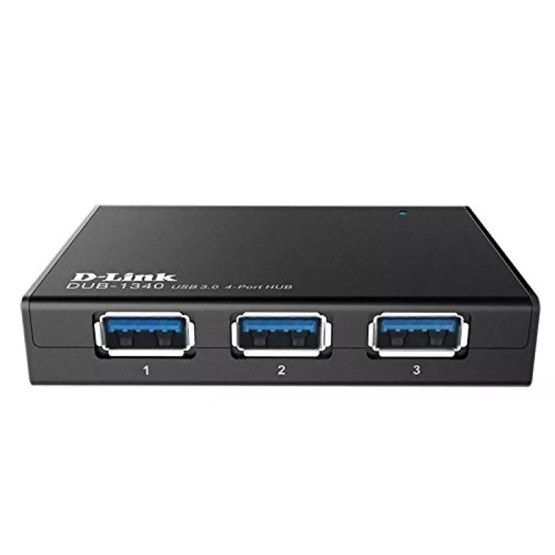 USB-hub D-Link DUB-1340 črn