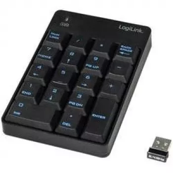 LogiLink ID0120 brezžična numerična tipkovnica z 18 tipkami