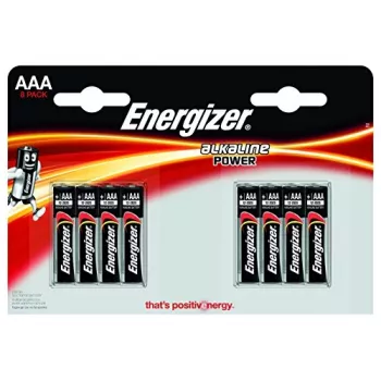 Alkalne baterije AAA Energizer E92 — 8 kosov v blister pakiranju