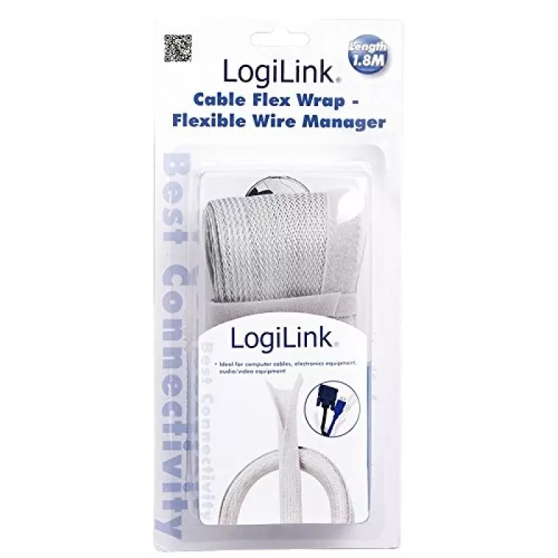 LogiLink KAB0007 kabelske vezice sive