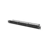 Lanberg PPU6-1048-B - patch panel - 1U - 19 palcev