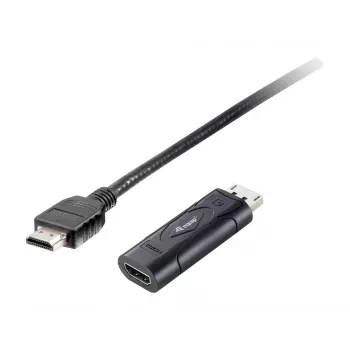 Equip adapter DisplayPort na HDMI, 0,2 m, DisplayPort, HDMI, vtič, vtičnica, 1920 x 1080 pik