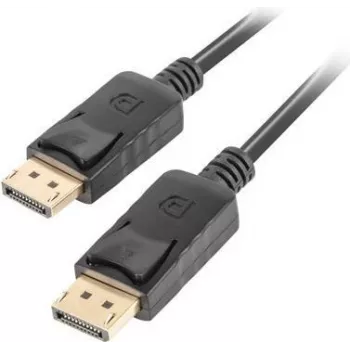 DisplayPort kabel LANBERG CA-DPDP-10CC-0005-BK 0,5 m, DisplayPort–DisplayPort, črn