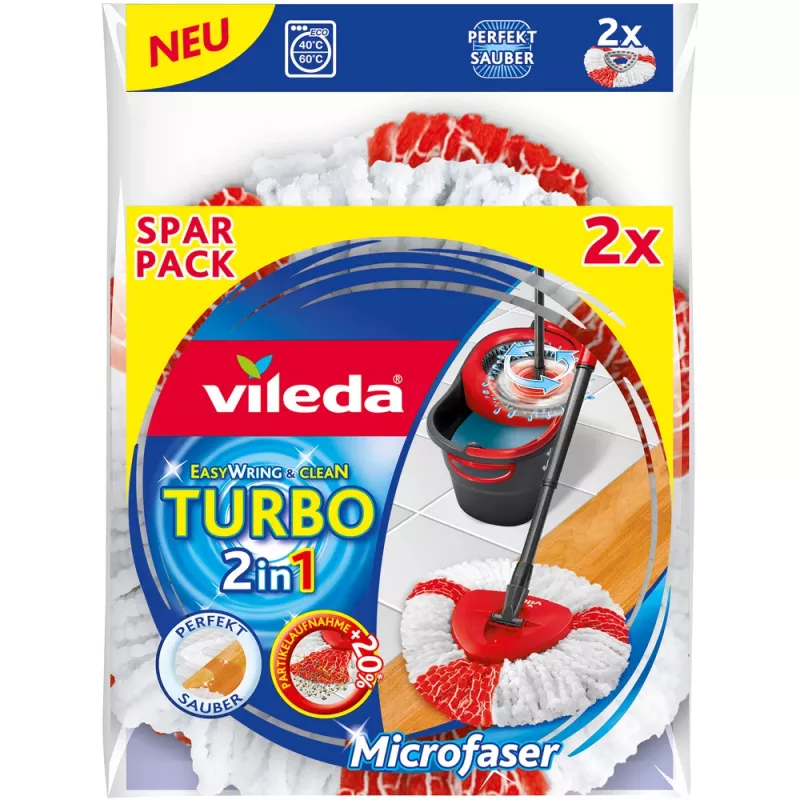 Metla Vileda rdeča bela