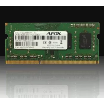 AFOX AFSD38BK1P – 8 GB – 1 x 8 GB – DDR3 – 1600 MHz – 204-pin SO-DIMM