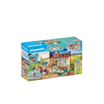 Playmobil Horses of Waterfall 71352 komplet za igro Jahanje - terapija in veterinarska praksa, 5–12 let, večbarvni