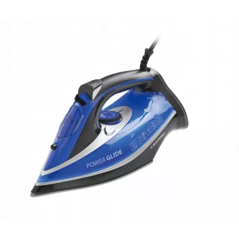 Blaupunkt HSI401 likalnik s paro, podstavek iz nerjavnega jekla, 2600 W, moder, bel
