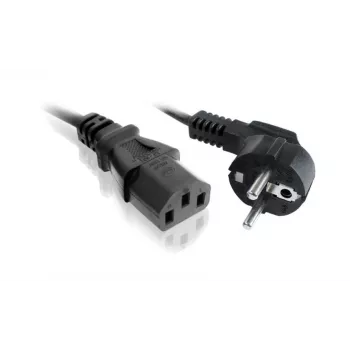 Napajalni kabel SAVIO CL-146 — 3 m, IEC C13 na IEC tip E, črn