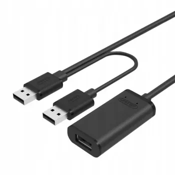 Aktivni podaljševalni kabel USB 2.0, 20m; Y-279