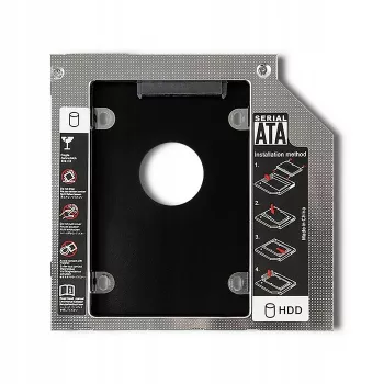 Nosilec za drugi pogon prenosnika 2,5 HDD 12,7 mm