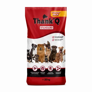 THANK'Q Standard šunka – suha hrana za pse – 20 kg