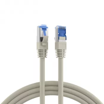 mrežni kabel EFB Elektronik K5525FGR.10 RJ-45 Cat6a 10 m siv