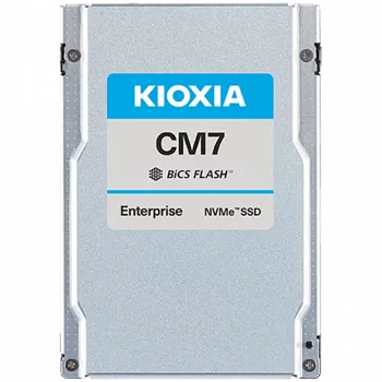 Kioxia CM7-V Series KCMYXVUG12T8 - SSD - Enterprise, Mixed Use - 12800 GB - Sanitize Instant Erase (SIE) - 2,5-palčni U.2 - PCI Express 5.0 (NVMe)