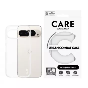 PanzerGlass CARE Flagship Case Urban Combat ovitek za Google Pixel 10 Pro XL, prozoren