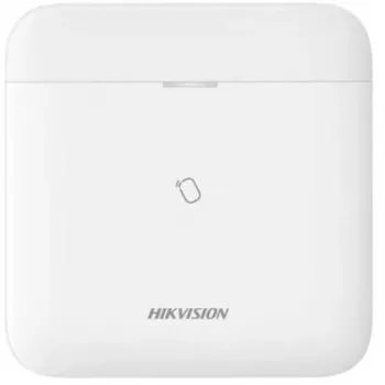 Hikvision AX PRO hibridna brezžična krmilna plošča, 96 brezžičnih con, 8 žičnih con, Wi-Fi, 868 MHz, 4G, bela (DS-PWA96-M-WE)