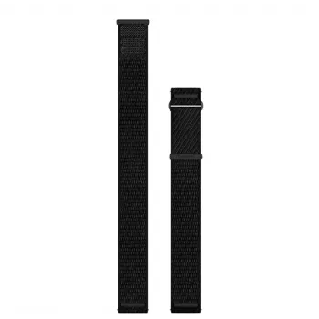 Garmin Quick Release najlonski pašček za uro 22 mm črn/skrilno siv (010-14400-08)