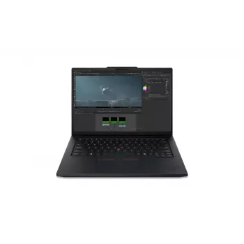 Mobilna delovna postaja Lenovo ThinkPad P14s Gen 7 (Intel) 21XJ0010PB, 14,5 inch IPS 120Hz, Intel Core Ultra 7 366H, 64GB LPDDR5x, 1TB SSD, NVIDIA RTX PRO 1000 Blackwell 8GB, Windows 11 Pro, angleška tipkovnica